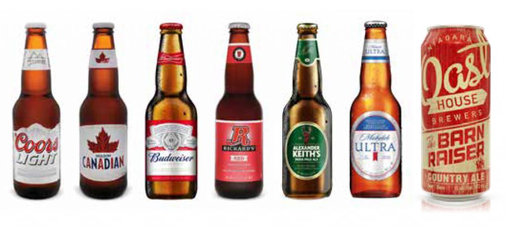 domestic beers